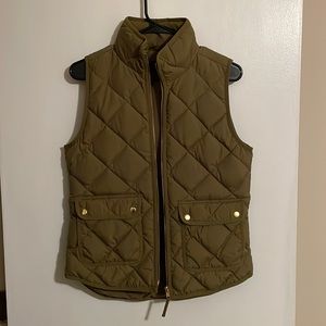 JCrew Quilted Vest